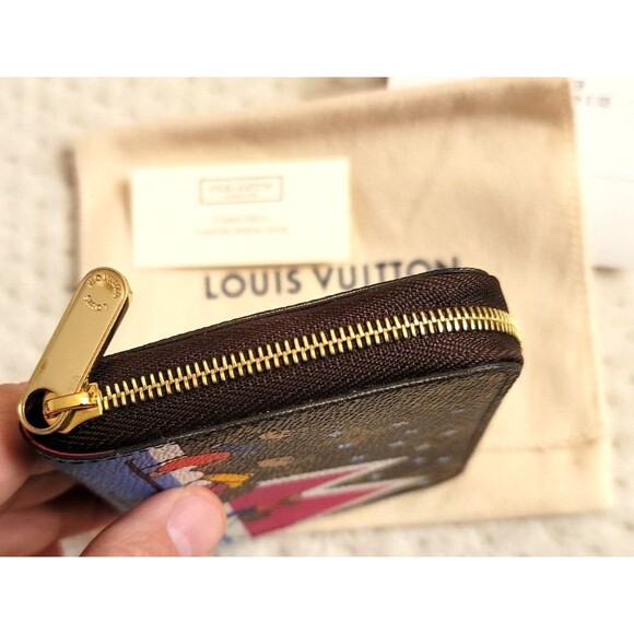 NEW Louis Vuitton Monogram Christmas Animation BEARS ZIPPY COIN PURSE M63831 - Picture 11 of 11